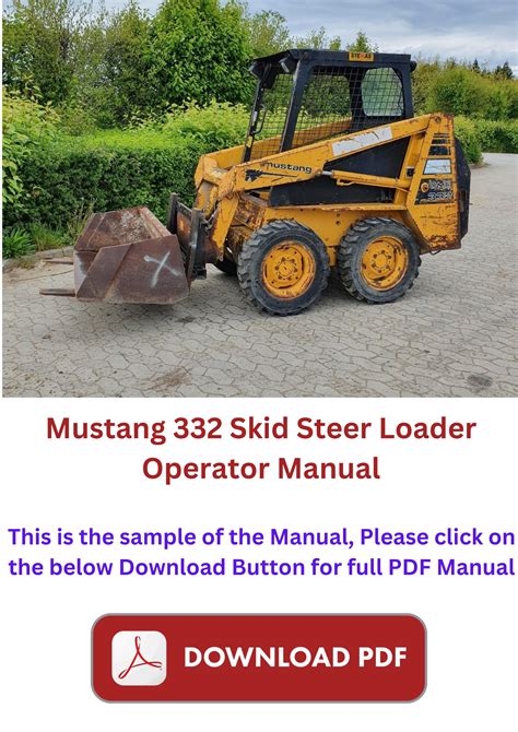 mustang 332 skid steer|97 mustang skid steer for sale.